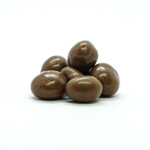 Granos de café con chocolate