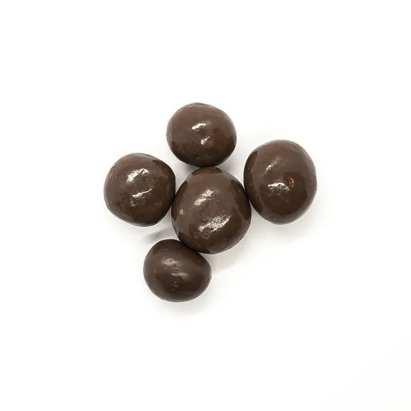 trozos de frutilla cubiertas de una capa de chocolate