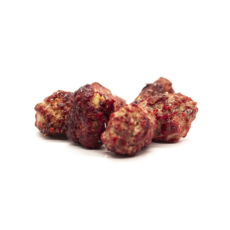 Maní confitado frutilla