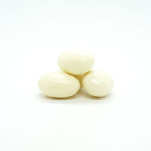 Almendras con chocolate blanco