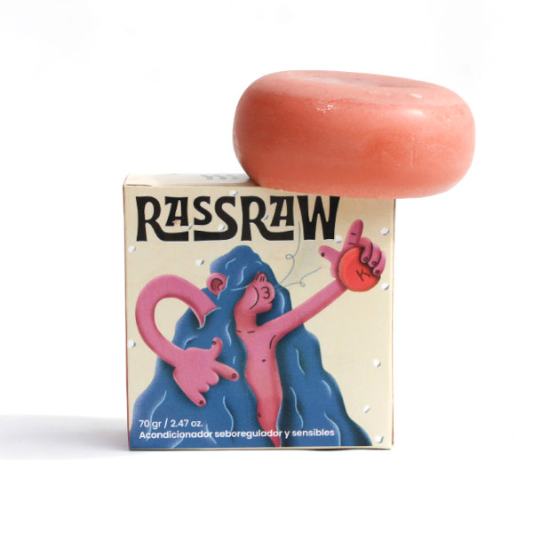 Acondicionador sólido Anticaspa y Seboregulador, Khalu (70 gr)