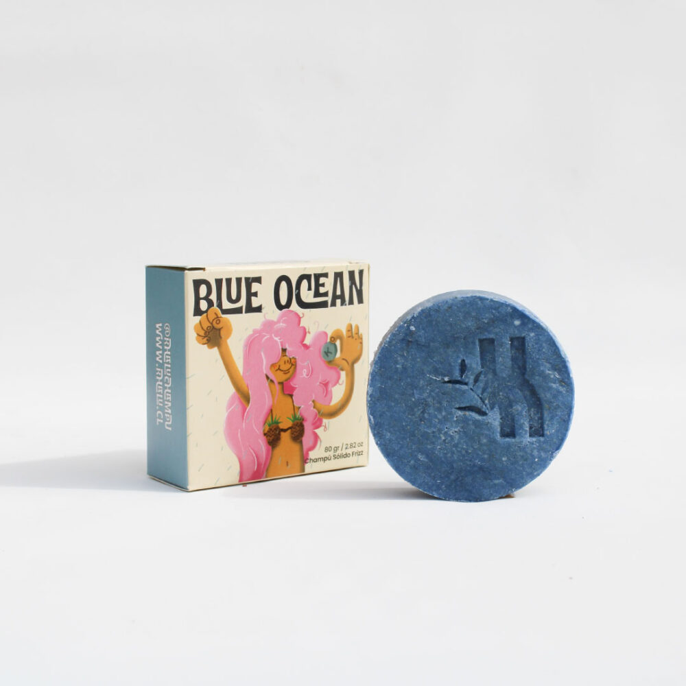 Champú sólido Frizz y Liso, Khalu (80 gr)