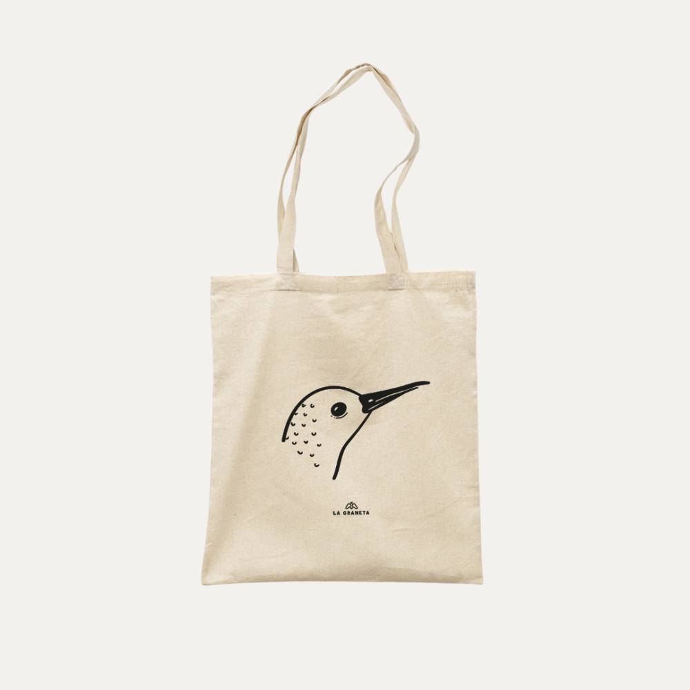 Bolsa reutilizable Natural "Gaviota garuma"