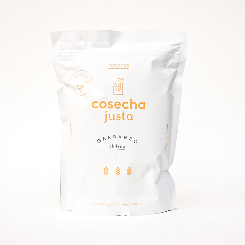 Harina de Garbanzo, 500 gr. - Cosecha Justa