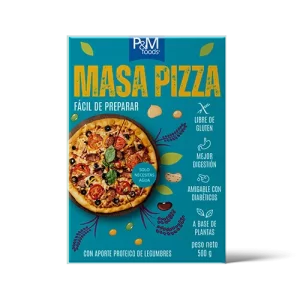 Mezcla Masa Pizza Instantánea, 500 gr. - P&M Foods