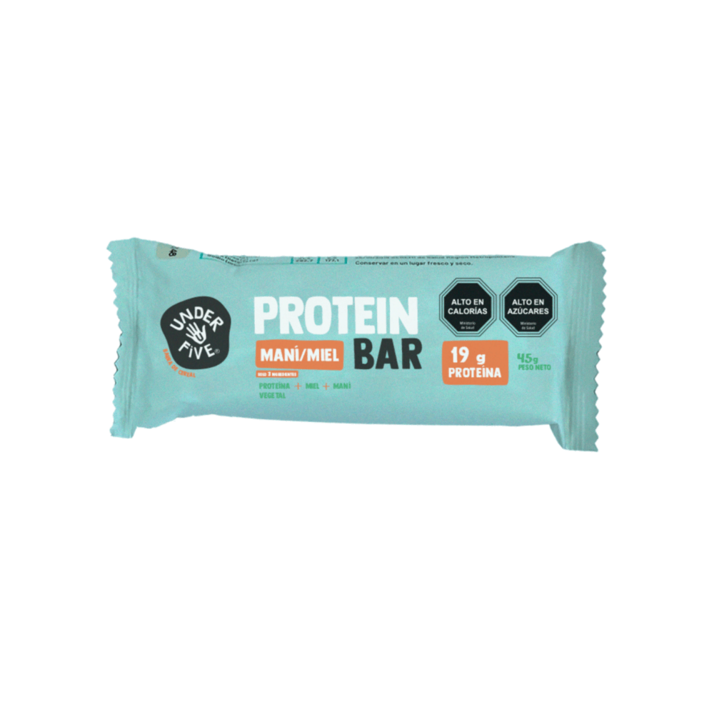 protein-bar-manimiel Barra Maní Miel Protein, 45 gr. – Under Five