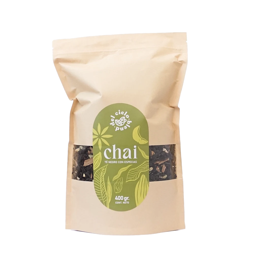 Té Chai, Especias 400 gr. - Del Cielo Blend