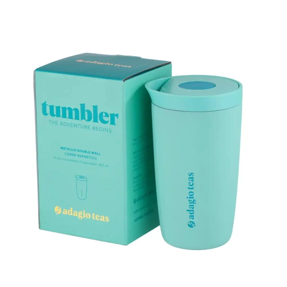 Vaso Tumbler Adventure Calipso, 350 ml. - Adagio Teas