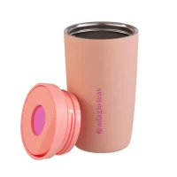 Vaso Tumbler Adventure Rosado, 350 ml. - Adagio Teas