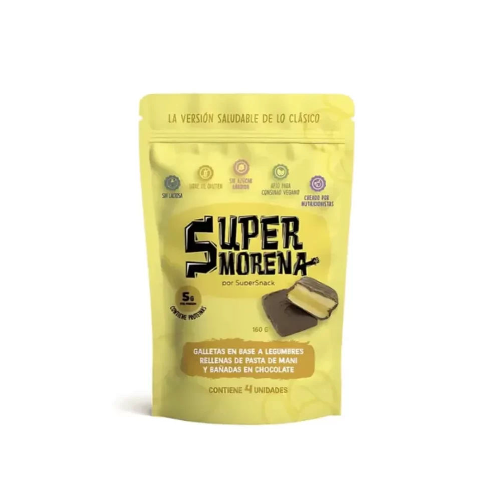 Super Morena, 160 gr. 4 unidades Doypack - Super Snack