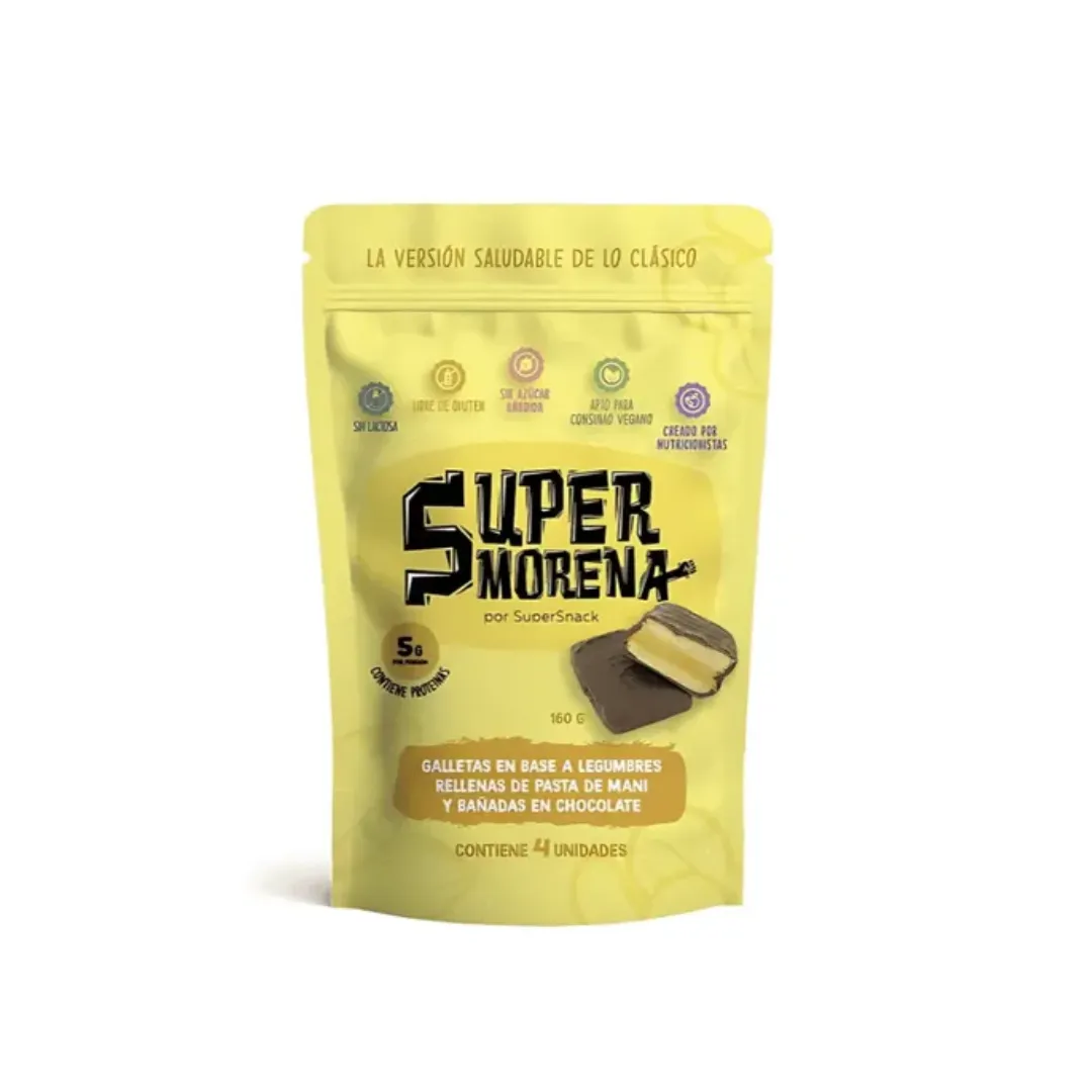 Super Morena, 160 gr. 4 unidades Doypack - Super Snack