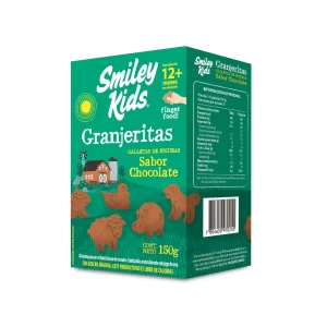 Smiley Kids Granjeritas, Sabor Chocolate, 150 g