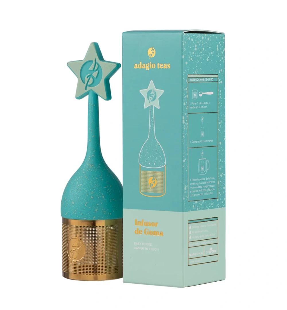 Infusor de Goma Estrella Menta - Adagio Teas
