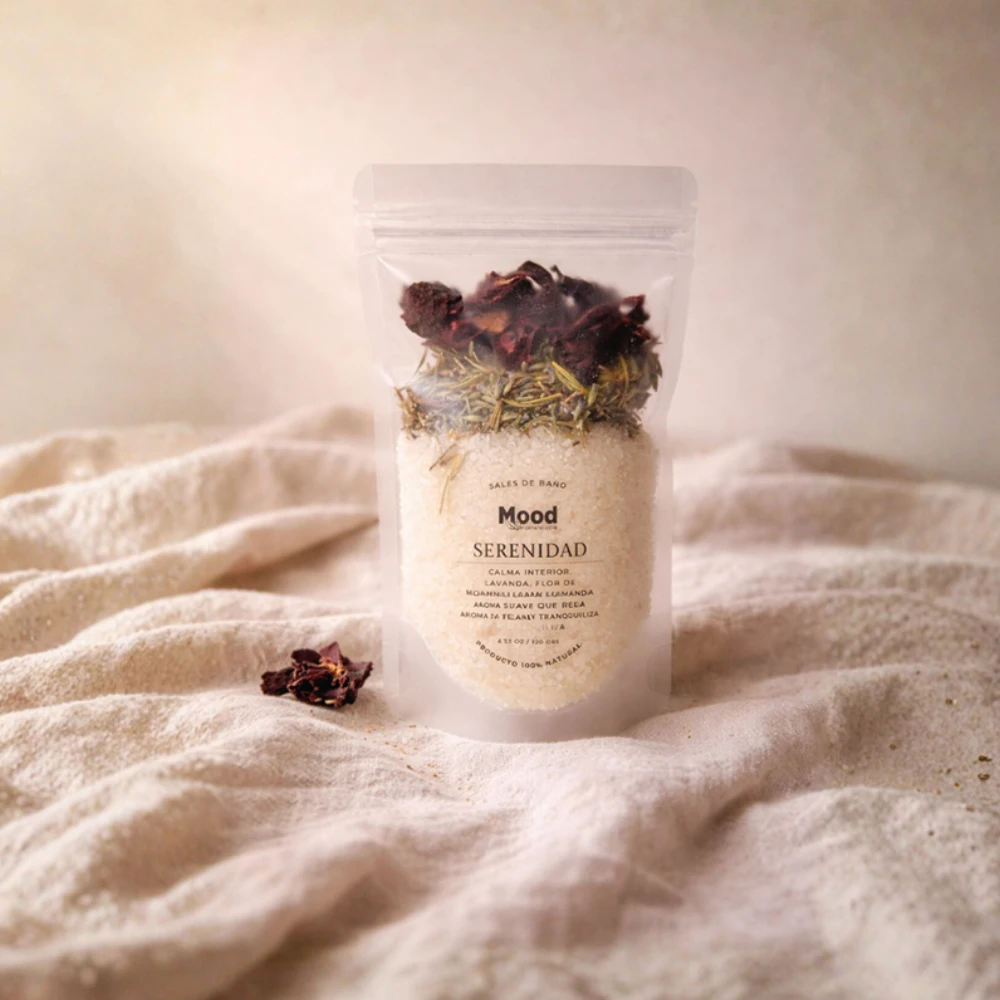 Sales de Baño Serenidad 120 g - Mood Aromaterapia